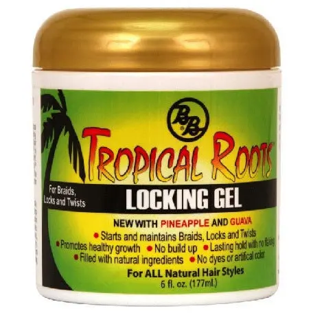 Bronner Brothers:  Tropical Roots Locking Gel 6Oz 1