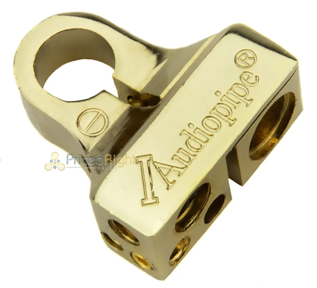 Audiopipe High Quality Gold Negative Battery Post Terminal 0 4 Ga 2 8 Ga Output 1