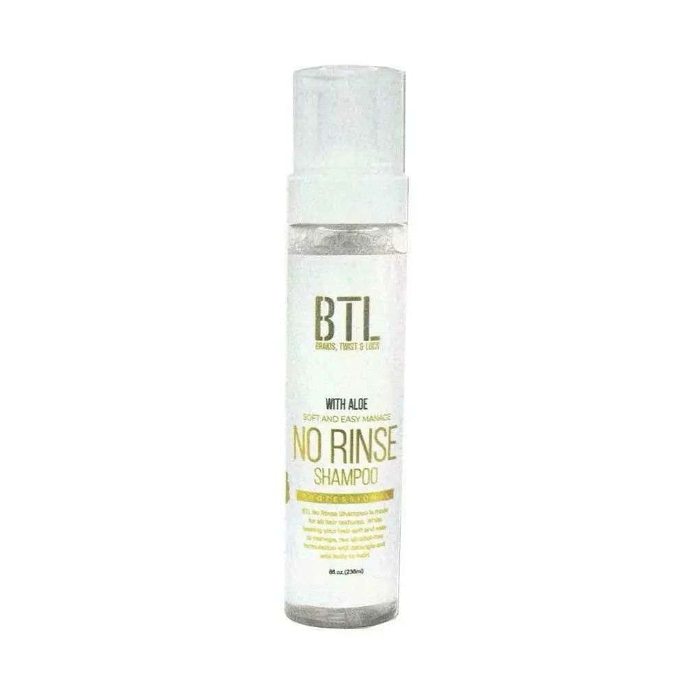 Btl: No Rinse Shampoo 8Oz 1