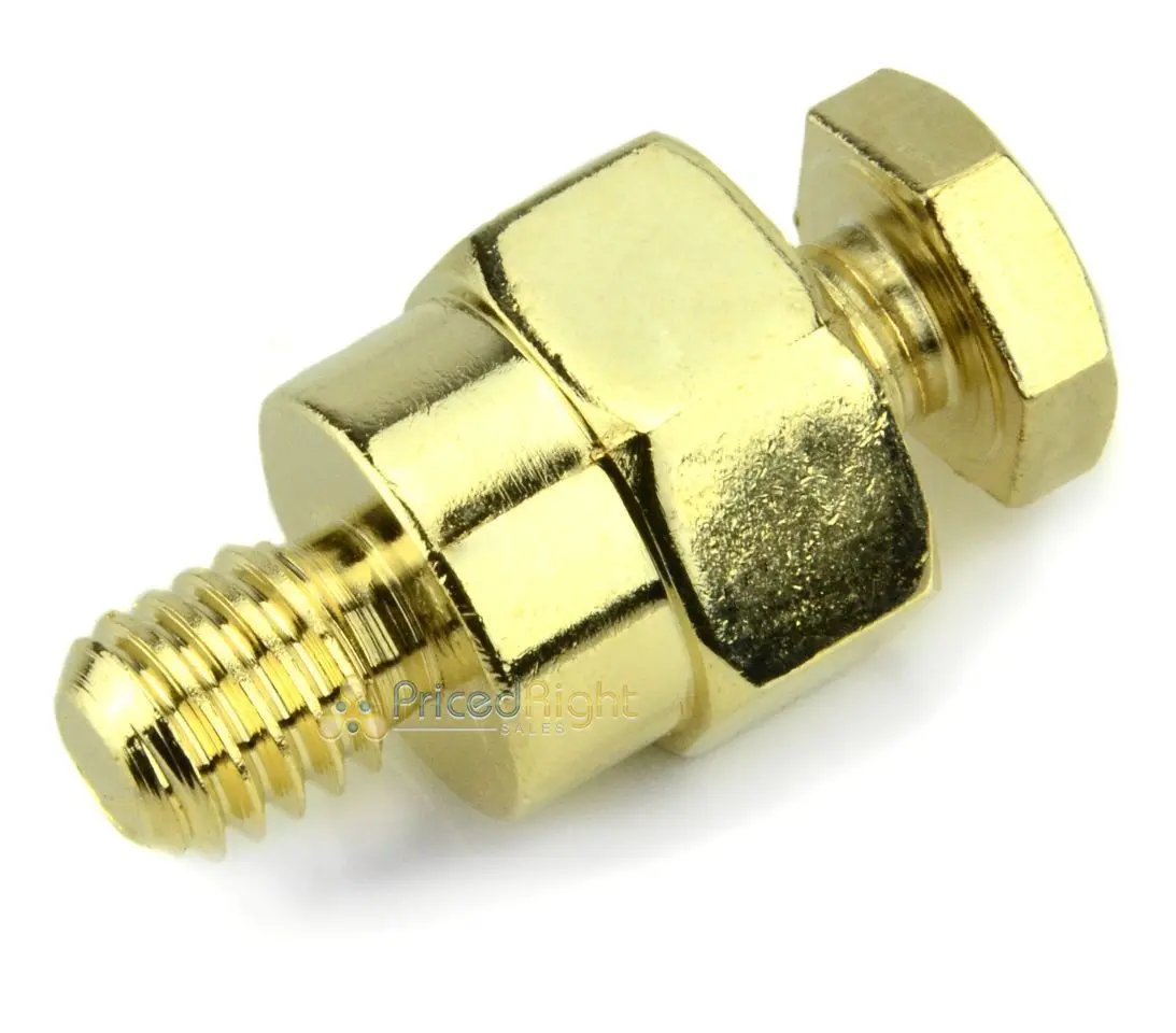 Gold Plated Short Side Post Mount Gm Gmc Battery Terminal Tap Xscorpion Btps-G 1