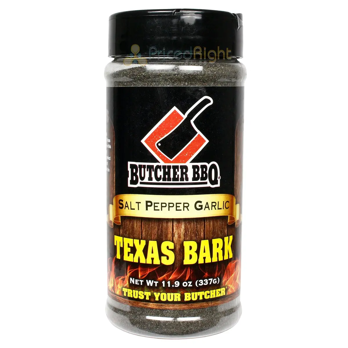 Butcher Bbq Texas Bark Salt Pepper Garlic Seasoning No Msg Gluten Free 11.9 Oz 1
