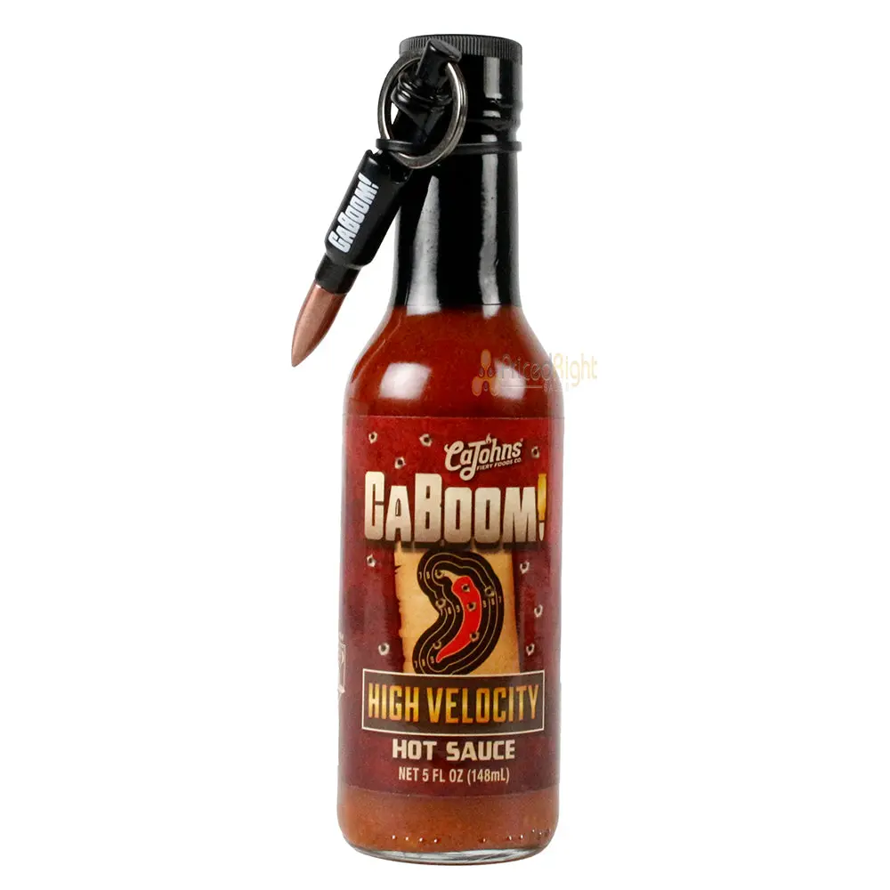 Cajohns Caboom! High Velocity Hot Sauce 5 Oz 1