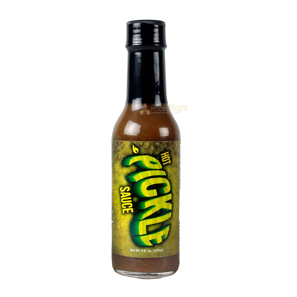 Cajohns Hot Pickle Sauce 5 Oz Bottle Table Hot Sauce 1