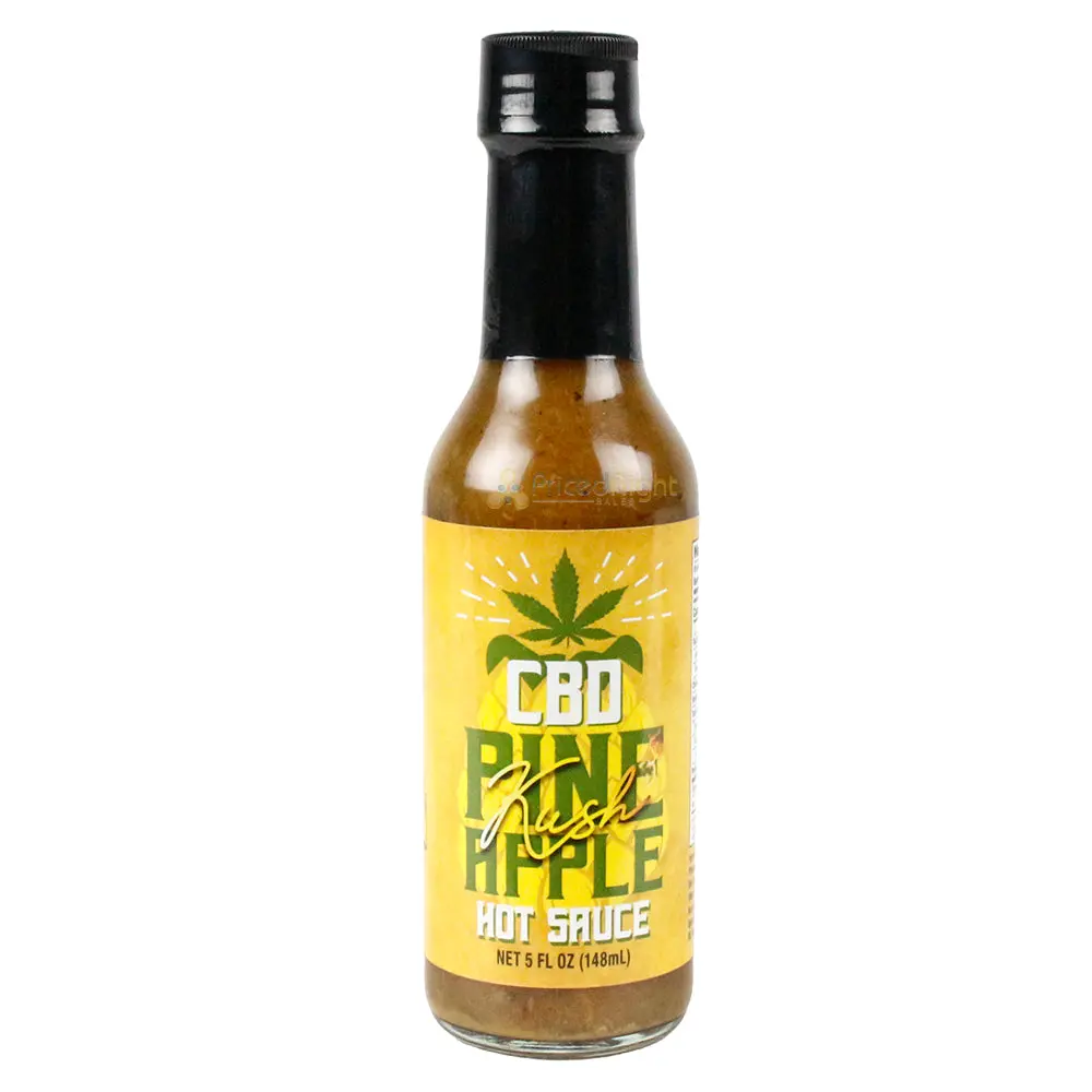 Cajohns Pineapple Kush Cbd Hot Sauce 5 Oz 1