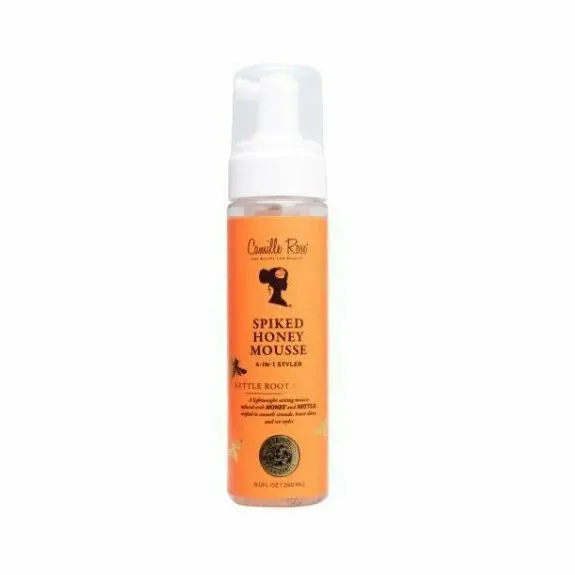 Camille Rose Naturals: Spiked Honey Mousse 4-In-1 Styler 8Oz 1