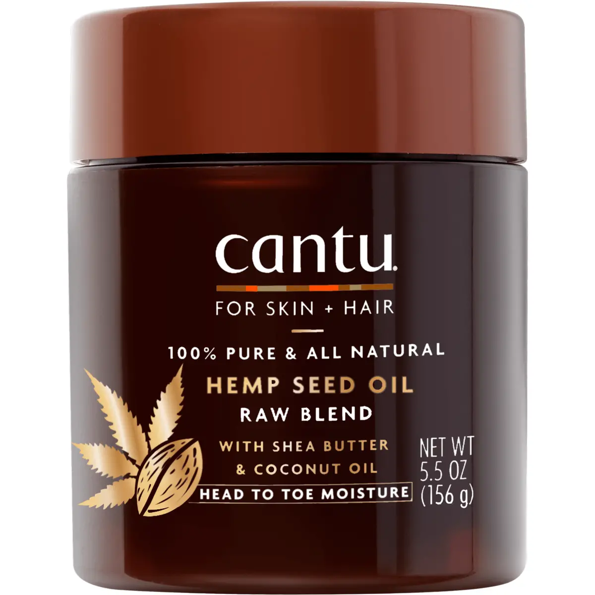 Cantu: Hemp Seed Oil Raw Blend Head To Toe Moisture 5.5Oz 1