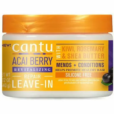 Cantu: Acai Berry Revitalizing Mineral Oil Free Leave-In Conditioner 1