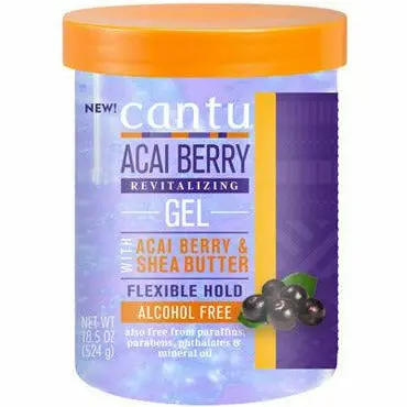 Cantu: Acai Berry Revitalizing Styling Gel 18.5Oz 1