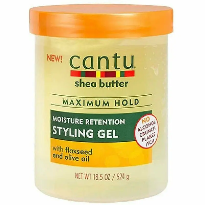 Cantu: Max Hold Flaxseed & Olive Oil Gel 1