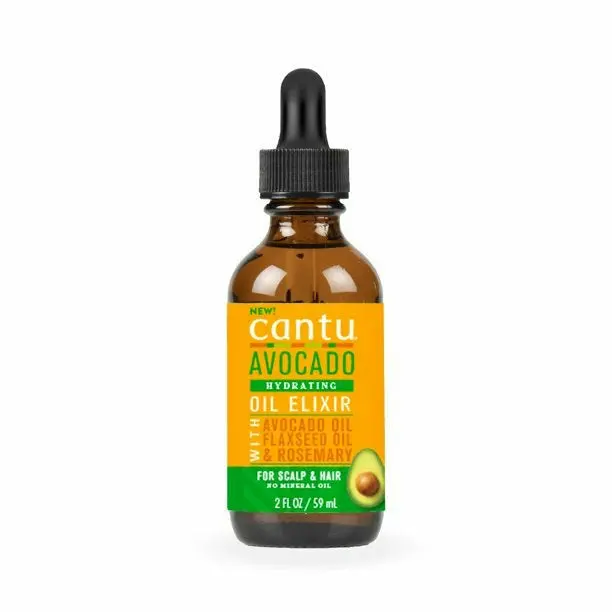 Cantu: Avocado Hydrating Hair Oil Elixir 2Oz 1