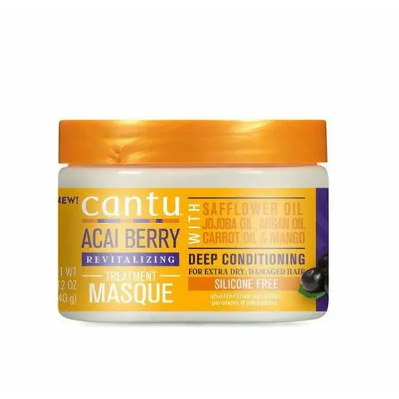 Cantu: Acai Berry Revitalizing Deep Treatment Masque 12Oz 1