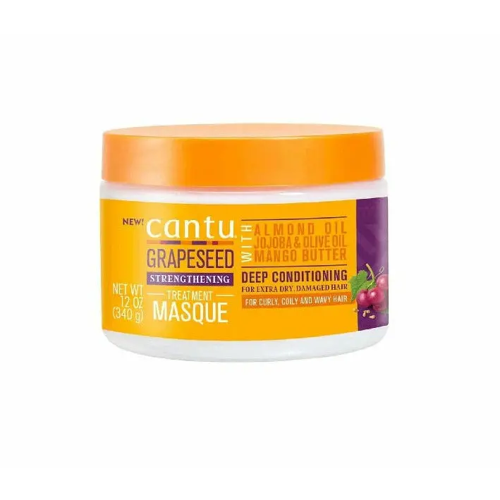 Cantu: Grapeseed Strengthening Treatment Masque 12Oz 1