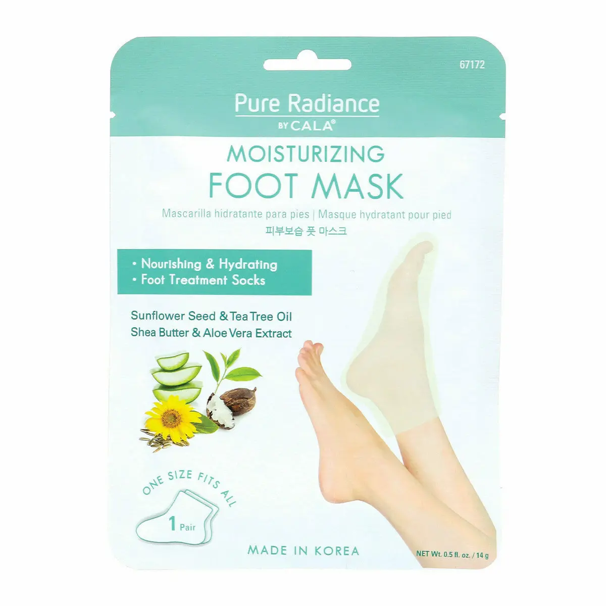 Cala: Moisturizing Foot Mask Socks #67172 1