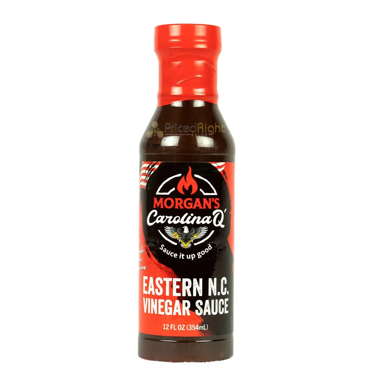 Morgan's Carolina Q Eastern N.C. Vinegar Sauce Bold Tangy Spicy Gmo Free 12 Oz 1