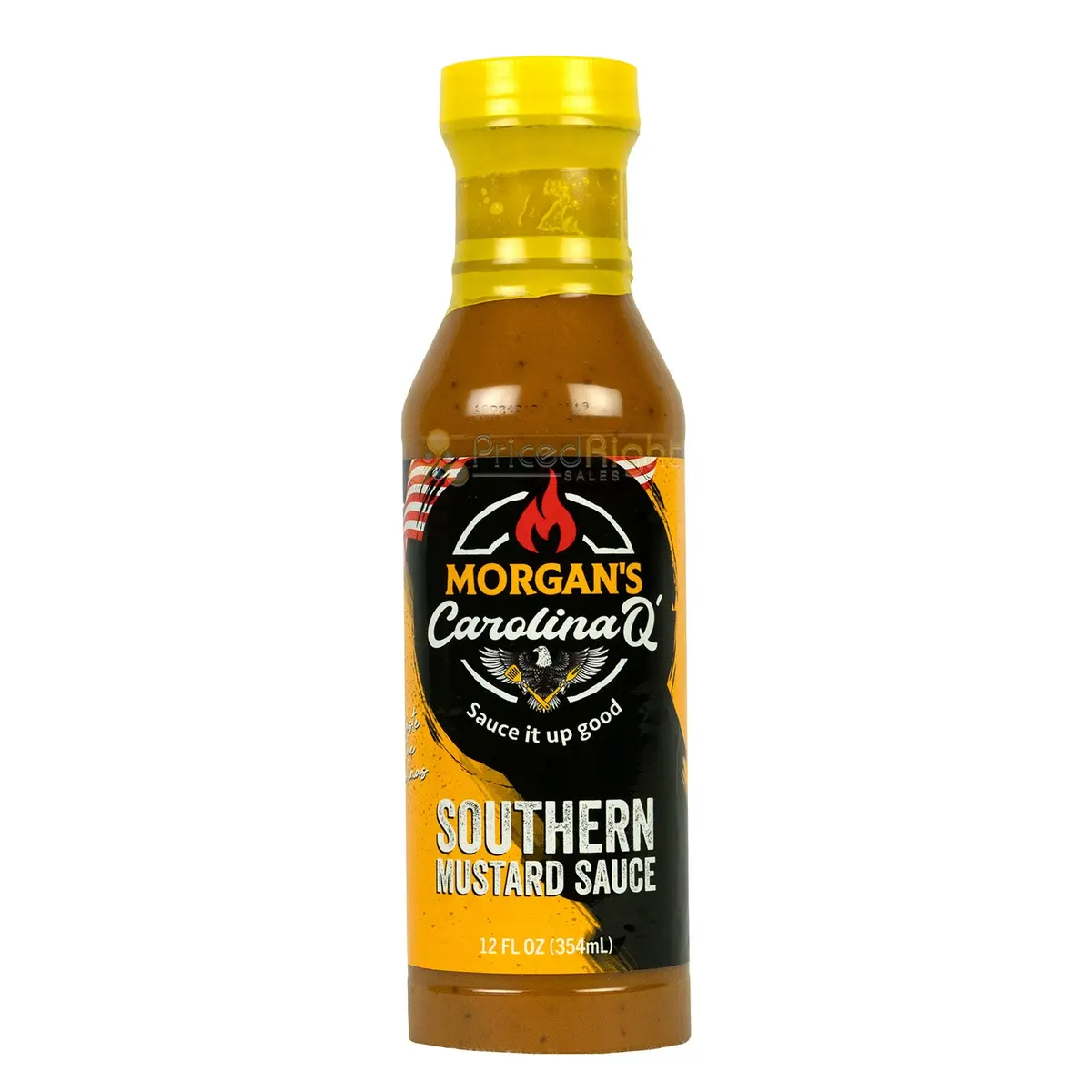 Morgan's Carolina Q Southern Mustard Sauce Bold & Tangy Gmo & Gluten Free 12 Oz 1