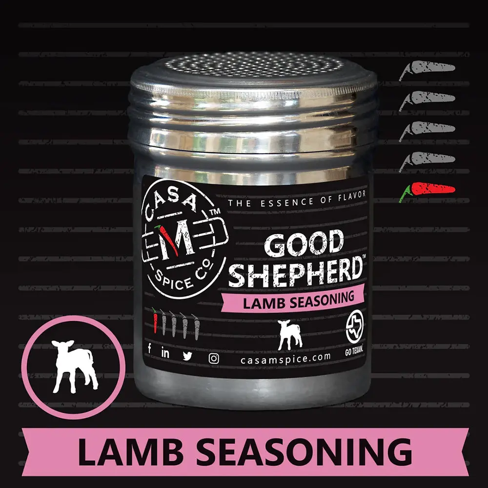 Casa M Spice Co Good Shepherd Lamb Seasoning 4.25 Oz Gluten Free Vegan Casagood 1