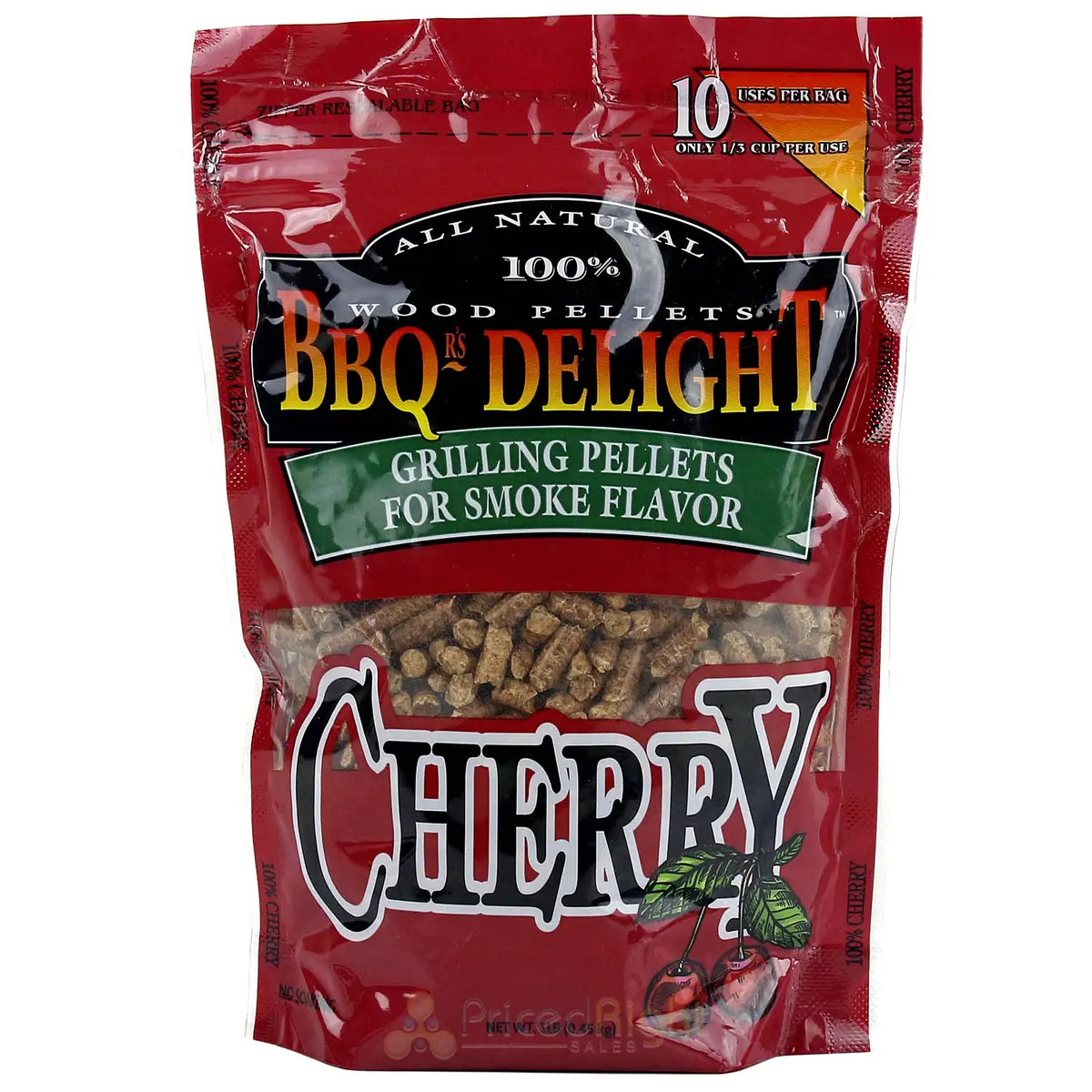 Bbqr's Delight Cherry Pellet Blend 1Lb Grilling Smoking Pellets 100% All Natural 1