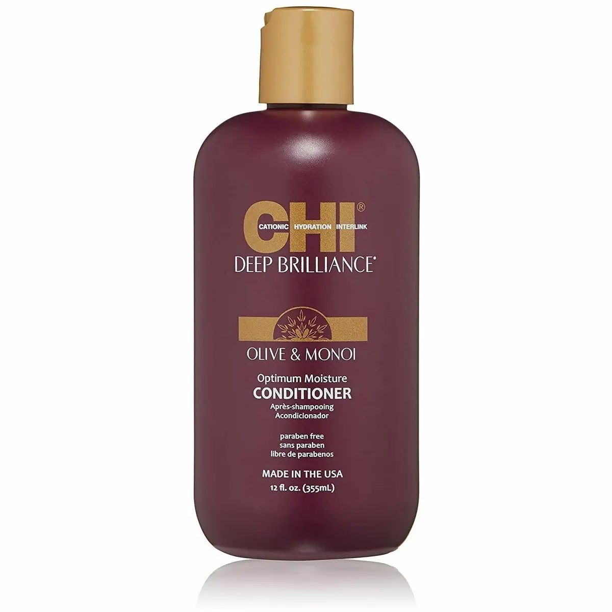Chi: Deep Brilliance Optimum Moisture Conditioner 12Oz 1