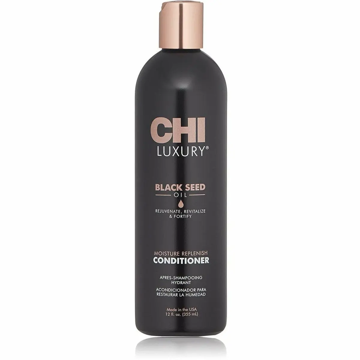 Chi: Luxury Black Seed Moisture Replenish Conditioner 12Oz 1