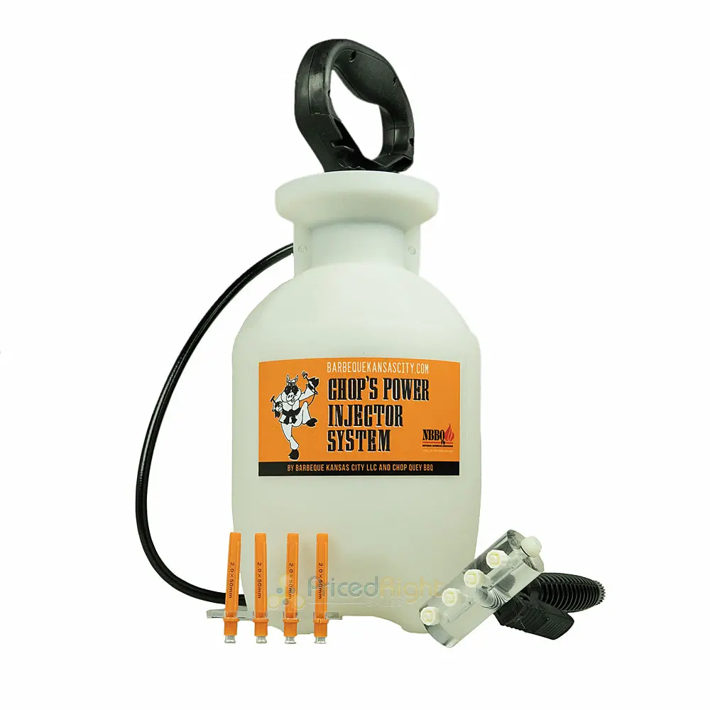 1 Gallon Chops Power Injector System With Plastic Adapters For Easy Injection 1