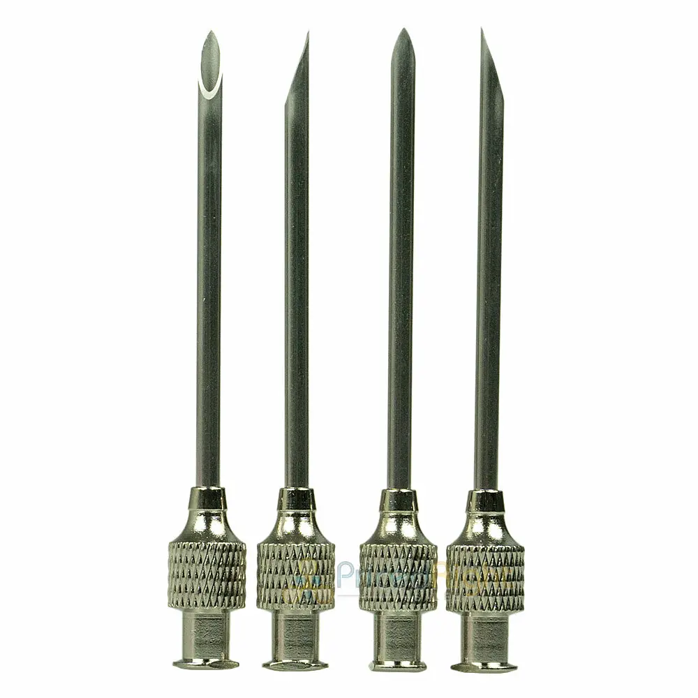 Chops 2" 12-Gauge Open Tip Needles For Chop's Power Injector System Pack Of 4 1