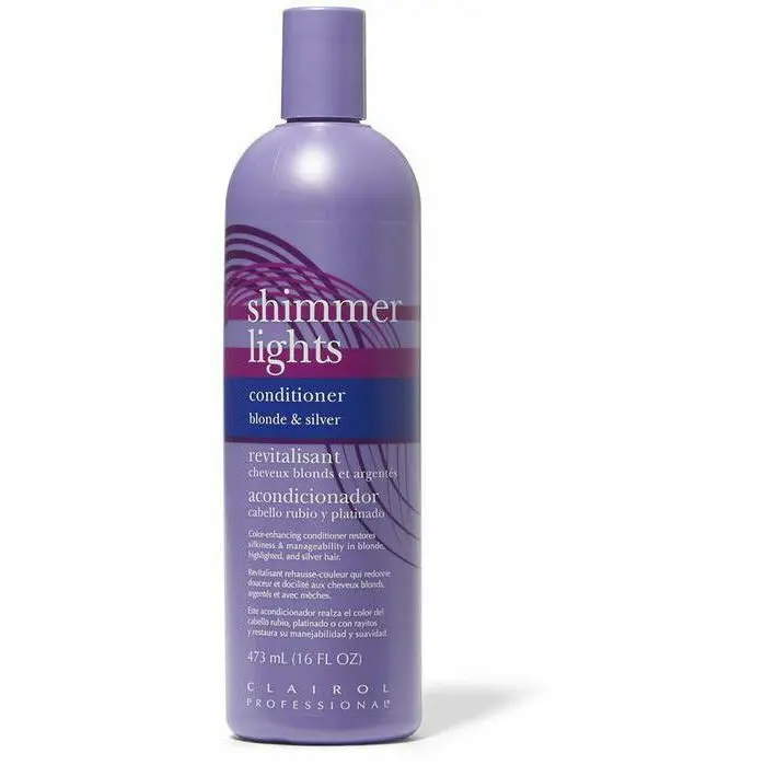 Clairol: Shimmer Lights Blonde & Silver Conditioner 16Oz 1