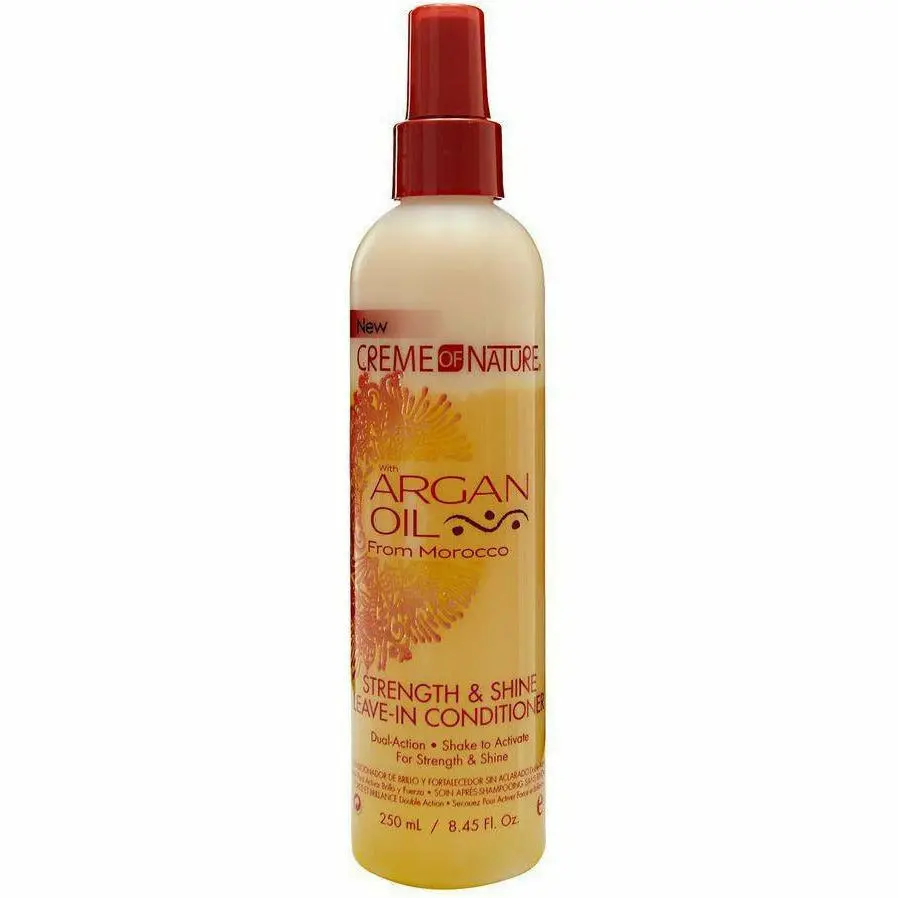 Creme Of Nature: Argan Oil Strength And Shine Leave In Conditioner 8.45 Oz 1