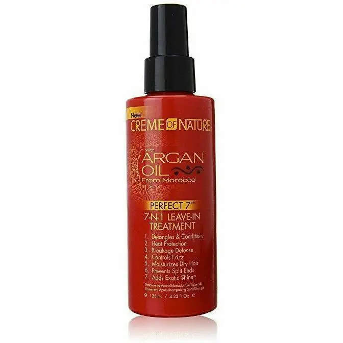 Creme Of Nature: Argan Oil Perfect 7 In 1 Leave In Treatment 4.23 Oz 1