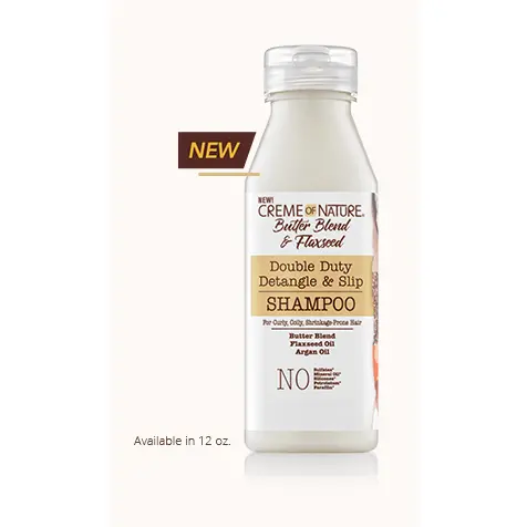 Creme Of Nature: Butter Blend & Flaxseed Shampoo 12Oz 1