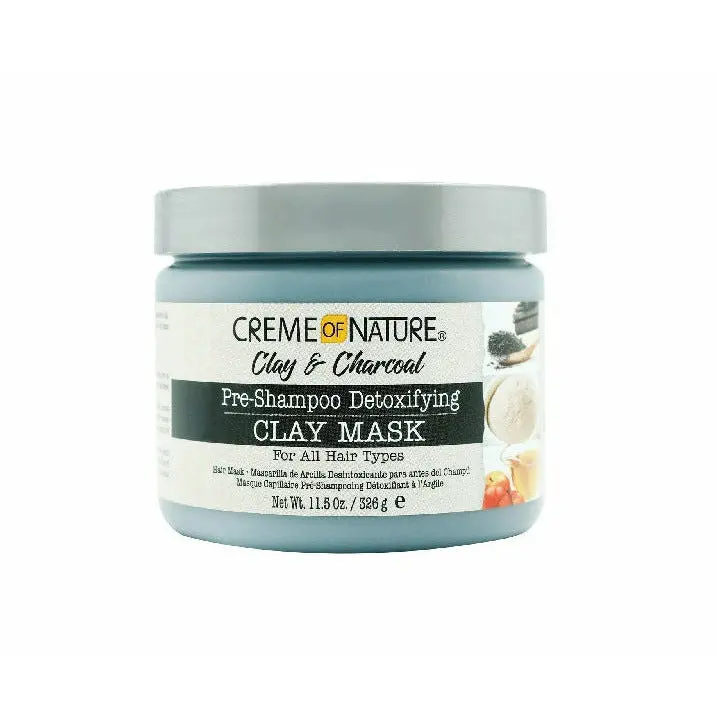 Creme Of Nature: Clay & Charcoal Clay Mask 11.5Oz 1