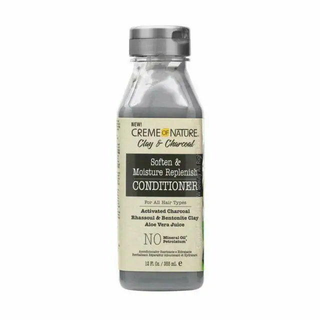Creme Of Nature: Clay & Charcoal Conditioner 12Oz 1