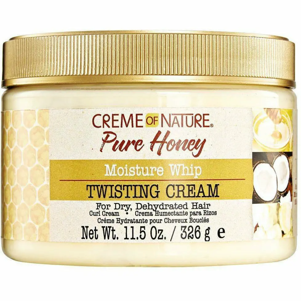Creme Of Nature: Pure Honey Moisture Whip Twisting Cream 11.5Oz 1