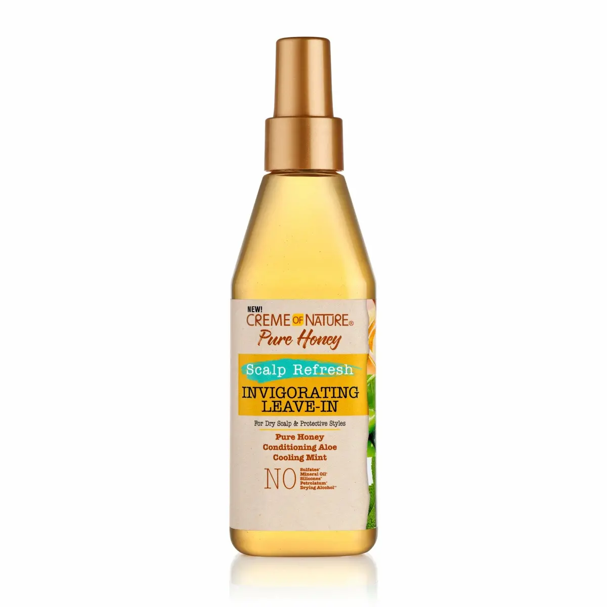 Creme Of Nature: Pure Honey Scalp Refresh Invigorating Conditioner Spray 8Oz 1