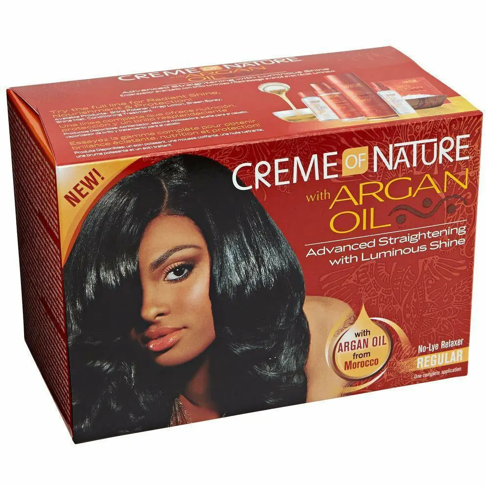 Creme Of Nature: Argan Oil No Lye Argan Oil Relaxer Kit (Regular) 1