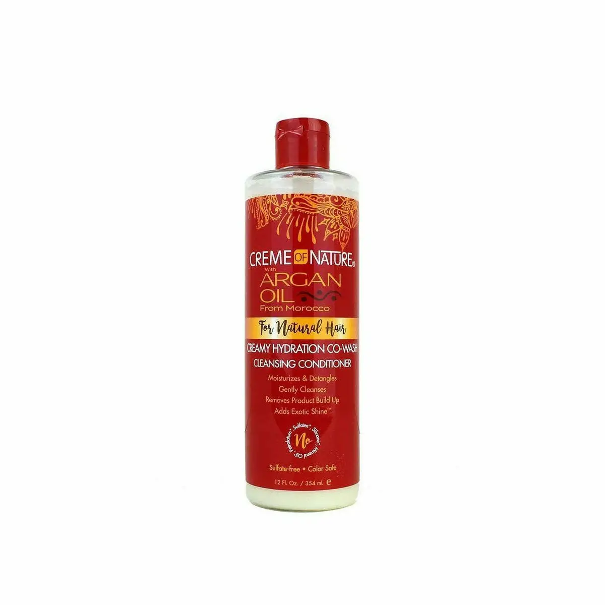 Creme Of Nature: Argan Oil Creamy Hydration Co-Wash 12Oz 1