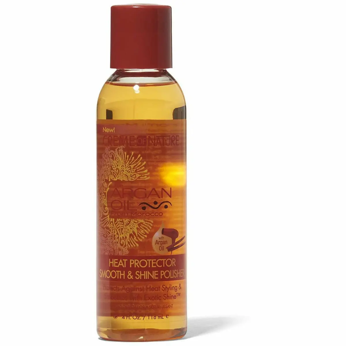 Creme Of Nature: Argan Oil Heat Defense Polisher 4Oz 1