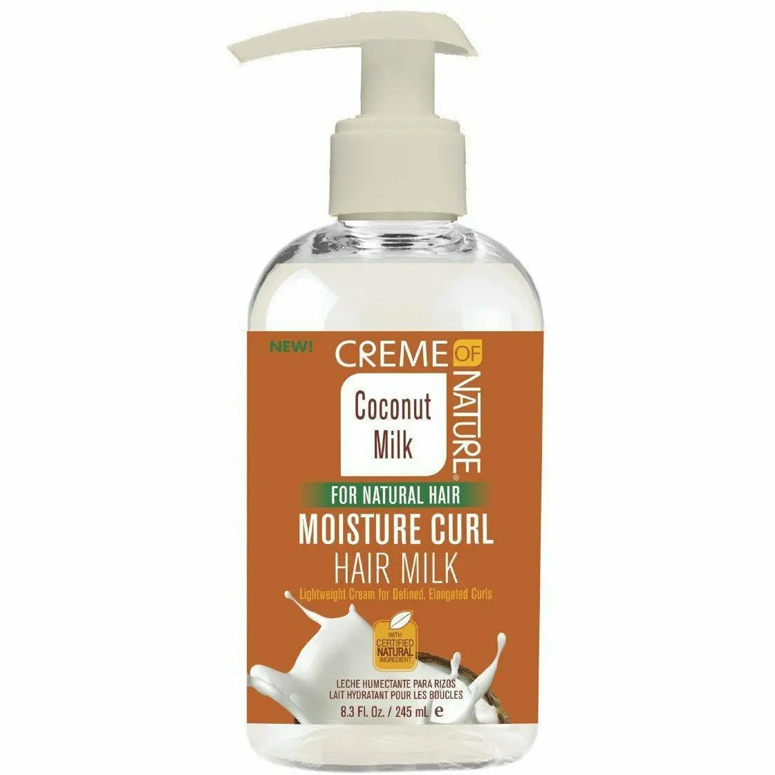 Creme Of Nature: Coconut Milk Moisture Curl Hair Milk 1