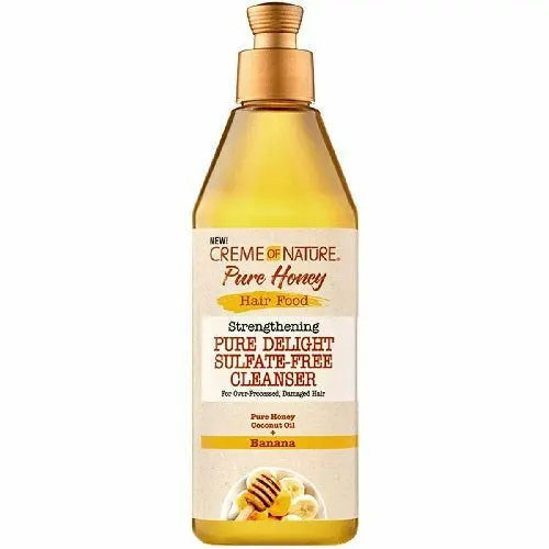 Creme Of Nature: Pure Honey Hair Food Pure Delight Sulfate-Free Cleanser 12Oz 1