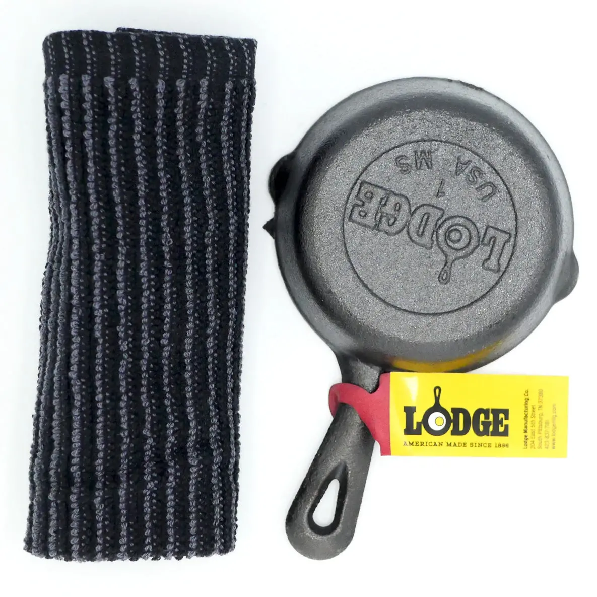Crisbee 3.5" Mini Skillet Cast Iron Care Kit 2.75 Oz Oil Designed For Cookware 1