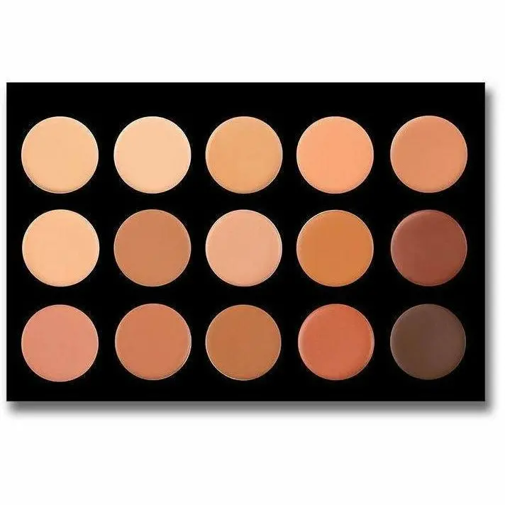 Crown: 15 Crème Foundation/Concealer Palette 1