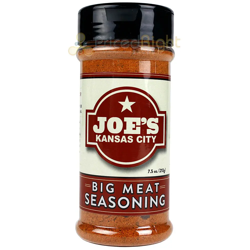 Joes Kansas City Big Meat Bbq Seasoning 7.5 Oz Award Winning Championship Blend 1