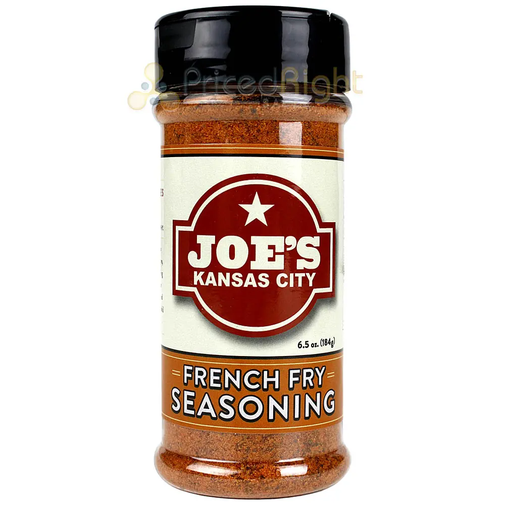 Joes Kansas City French Fry Seasoning 6.5 Oz Award Winning Championship Blend 1