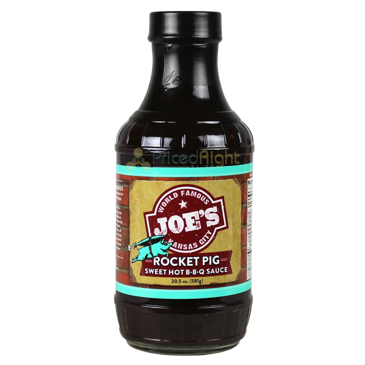 Joes Kansas City Rocket Pig Sweet Hot Bbq Sauce 20.5 Oz Cayenne Pepper Ct00800 1