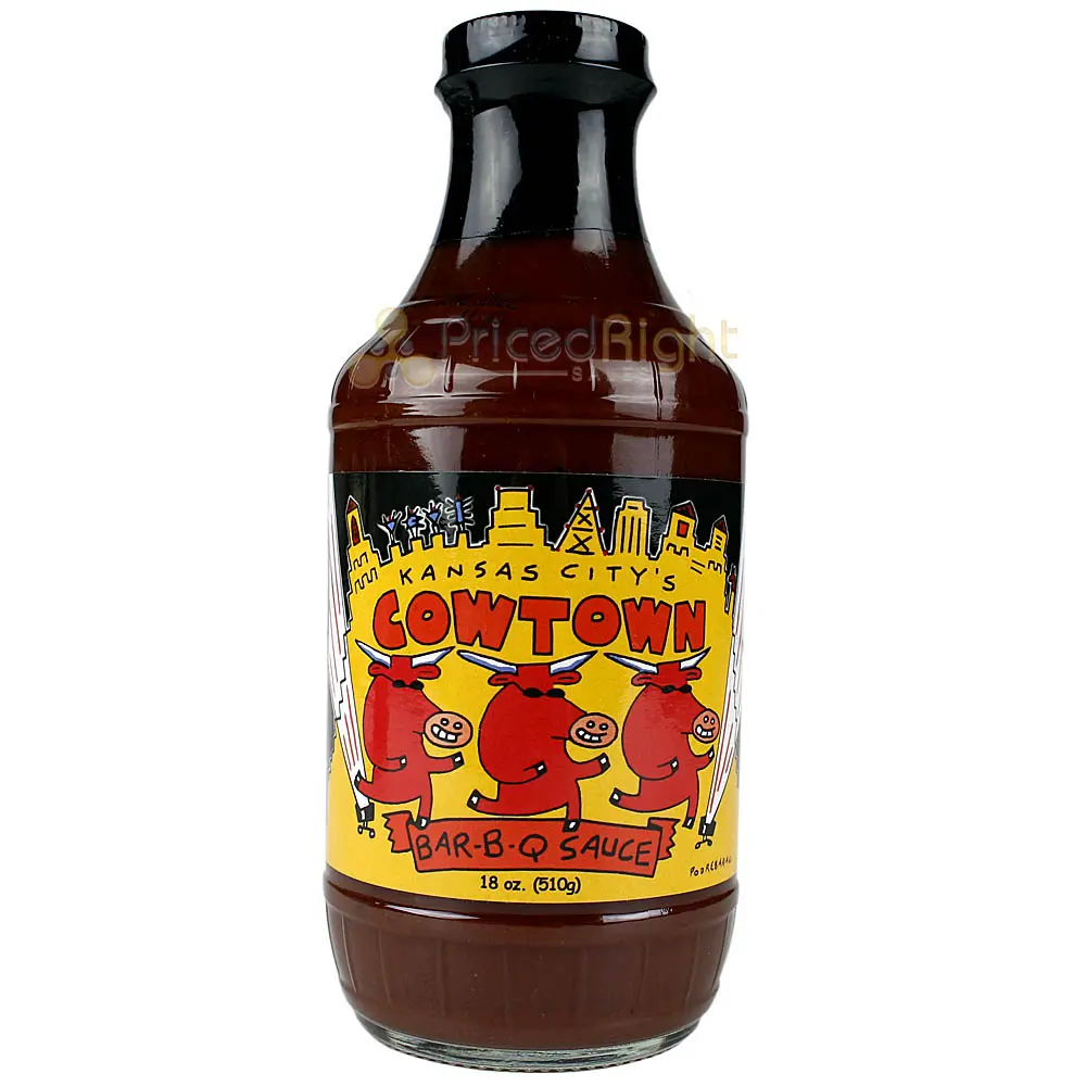 Original Barbecue Sauce 18 Oz Kansas City Style Award Winning Recipe Cowtown 1
