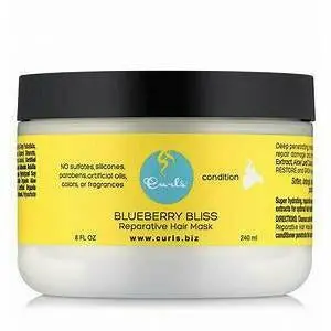 Curls: Blueberry Bliss Reparative Hair Mask 8Oz 1