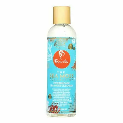 Curls:  Sea Moss Powerhouse Cleanser Shampoo 8Oz 1
