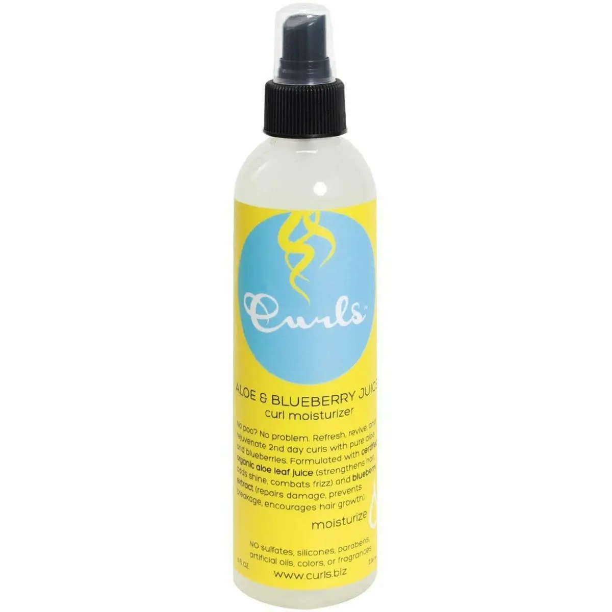 Curls: Aloe & Blueberry Juice Curl Moisturizer 8Oz 1