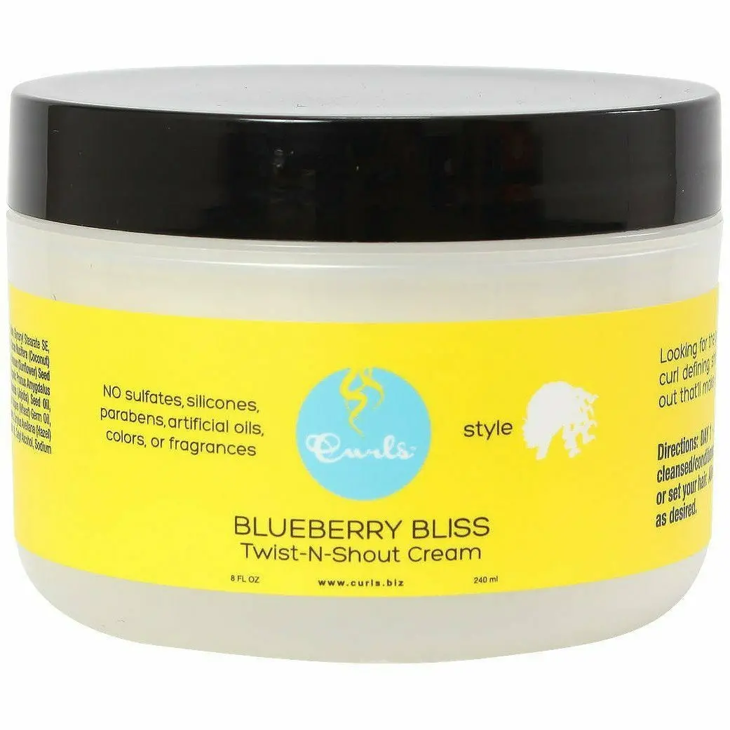 Curls: Blueberry Bliss Twist N Shout Cream 8Oz 1