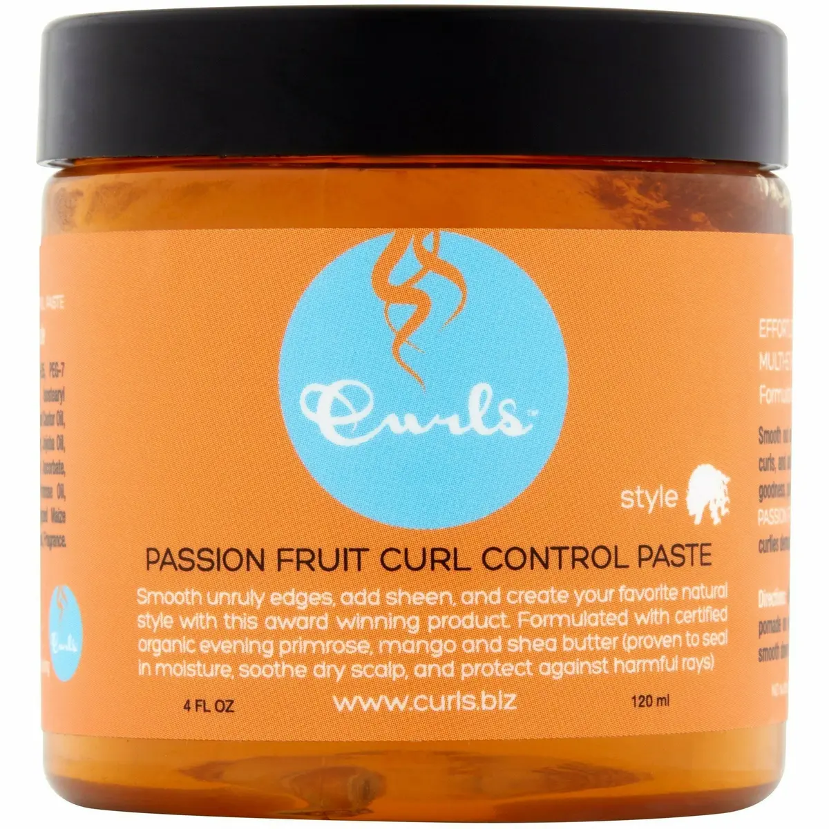 Curls: Passion Fruit Curl Control Paste 4Oz 1