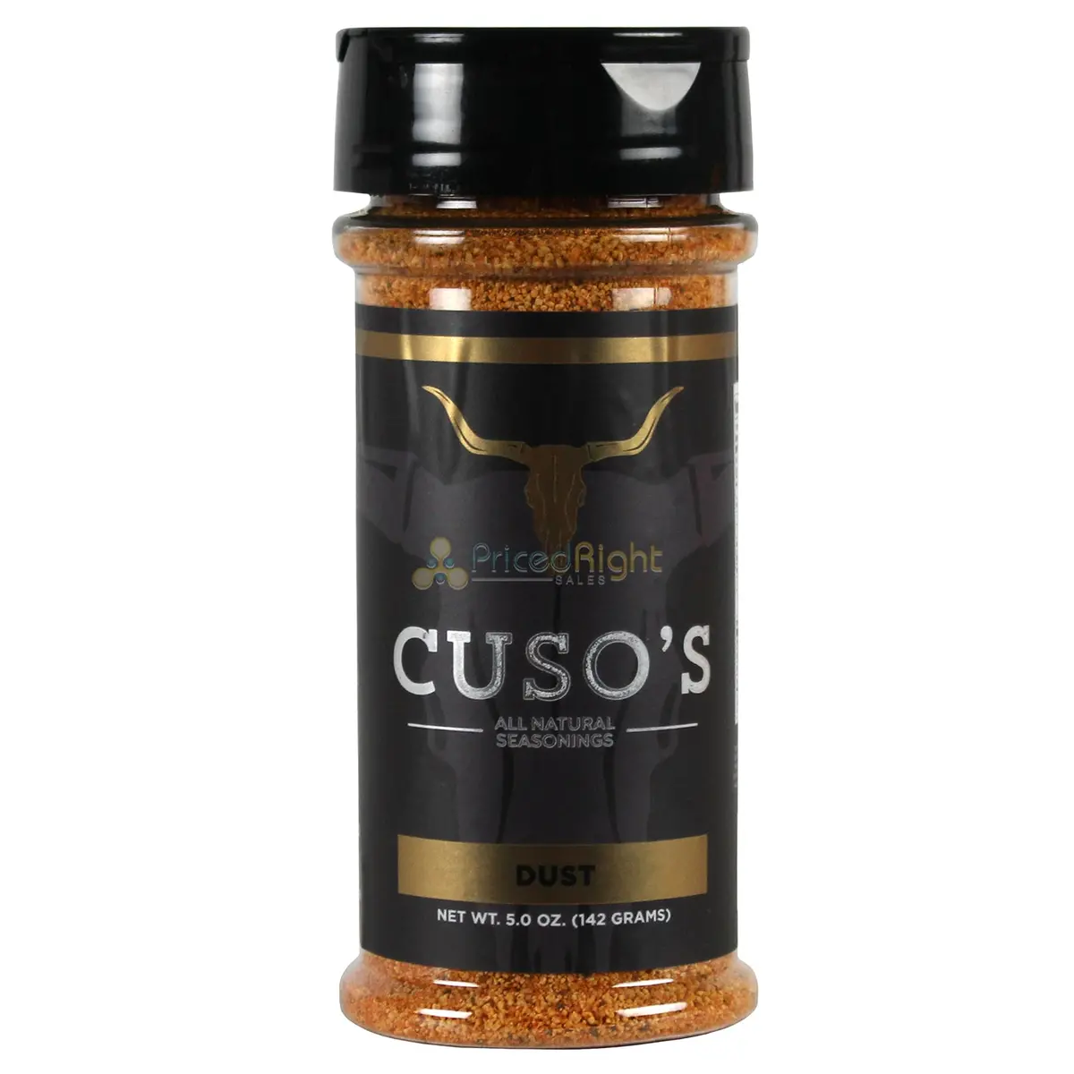Cuso Cuts Dust Seasoning 5 Oz Gluten Free Vegan Non-Gmo All Natural Cuso-Dust 1